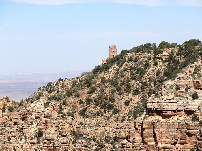 The Watchtower of the Grand Canyon National Park