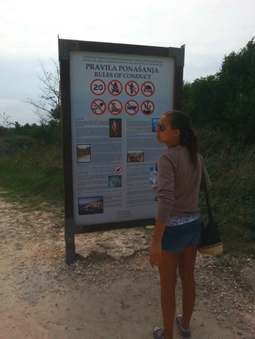 Some interesting things before entering the natural reserve