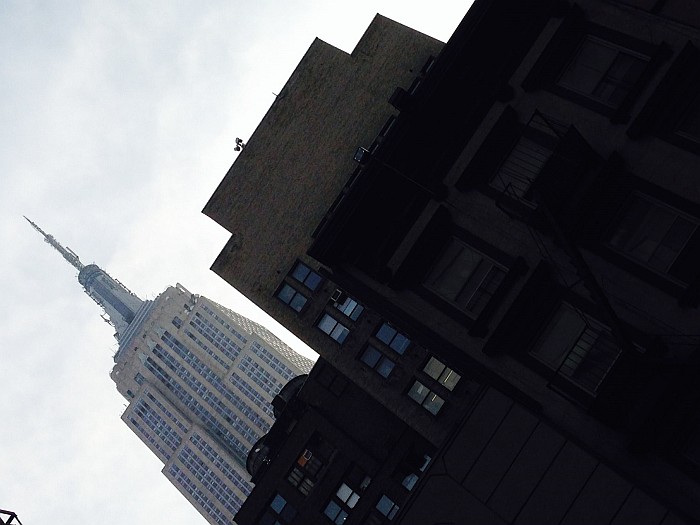 View of the ESB from below