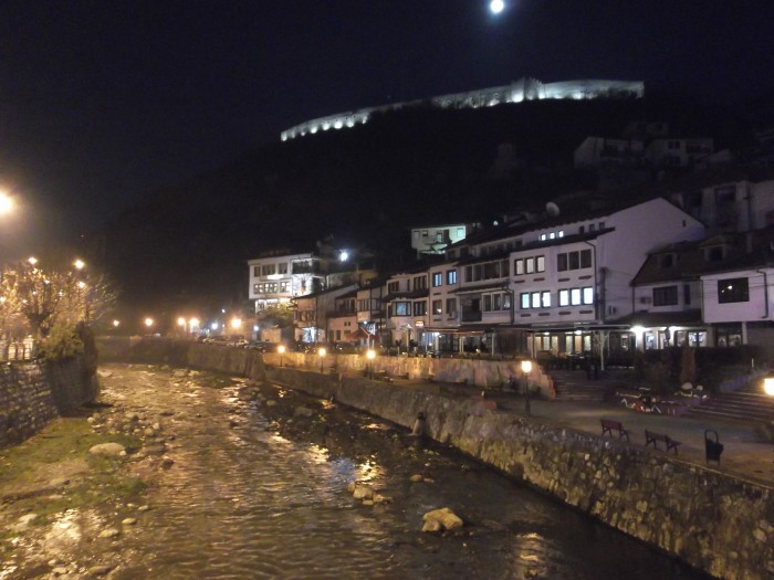 City of Prizren by evening.