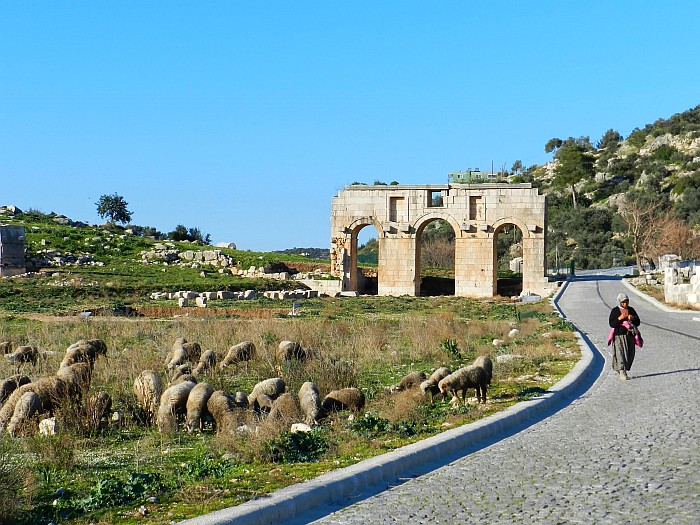 The Arc of Triumph, Patara Ancient Site