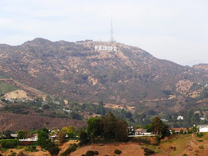 The famous Hollywood sign - a symbol of Los Angeles