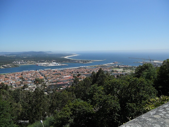 The view from the church of Santa Luzia