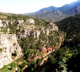 The Cave of the Winds is located in the Pikes Peak