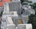 The majestic walls of Dubrovnik