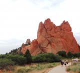 Entering The Garden of The Gods, Colorado