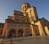 Tsminda Samba (Holy Trinity) cathedral build in 2004, Tbilisi