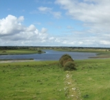 Clonmacnoise and the river Shannon