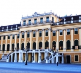 Detail of Schonbrunn Palace Vienna