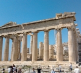 The Parthenon of the Acropolis of Athens