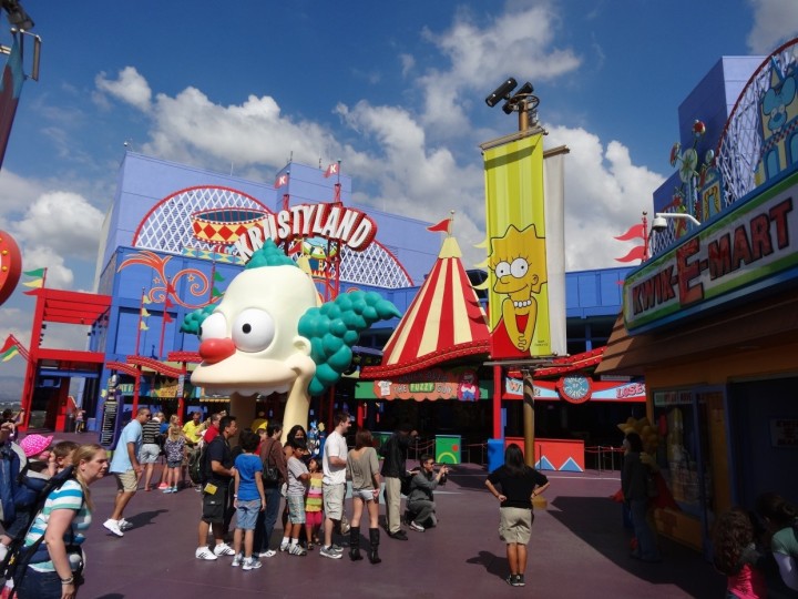 Krustyland is a ride for the entire family