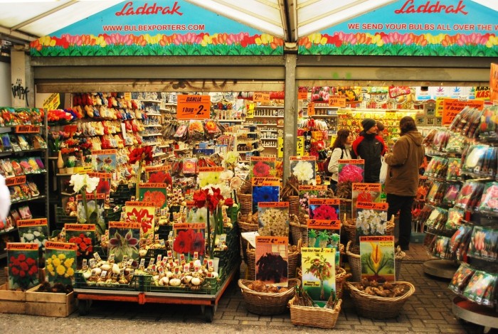 Let the flower market surprise you with its colors and perfumes 