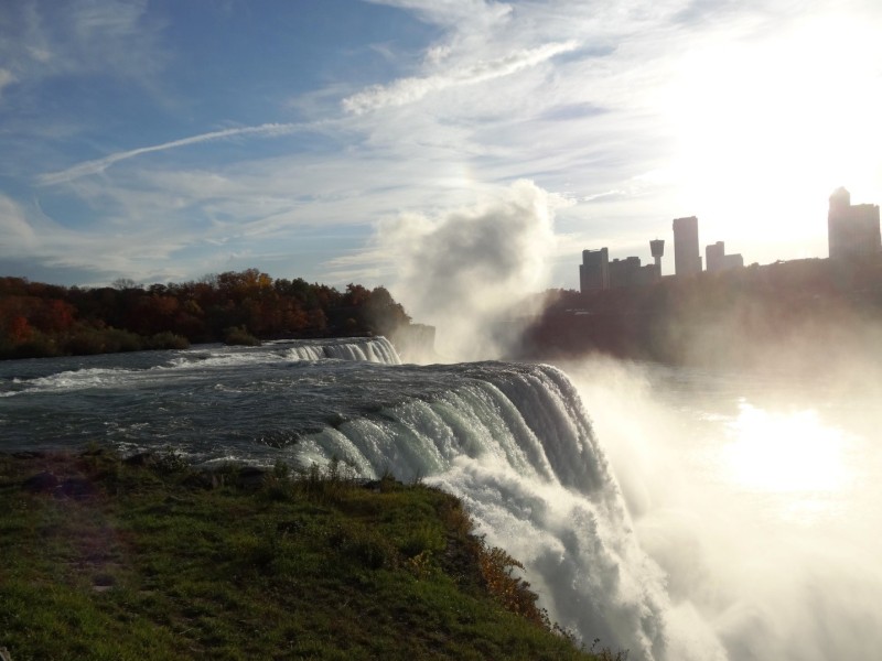 The Niagara Falls are one of the most beautiful things I ever saw