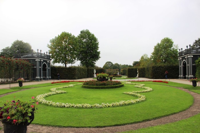 The gardens of Schonbrunn Palace Vienna
