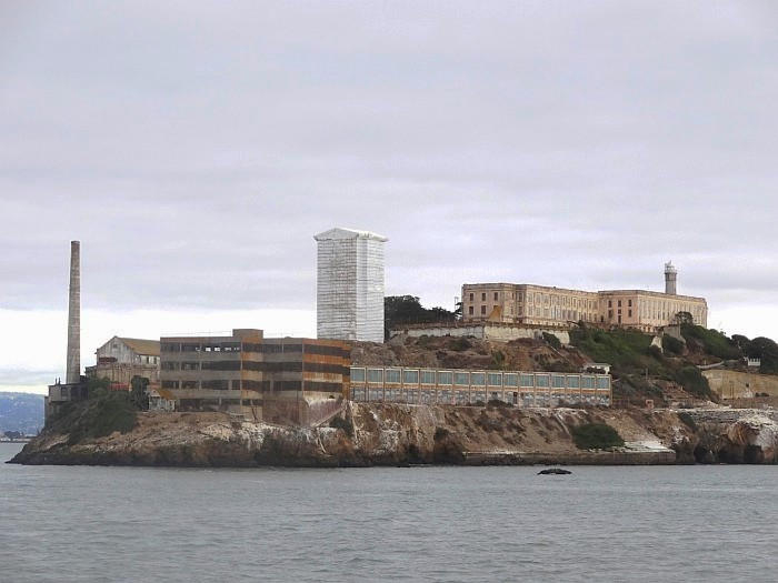 Arriving to the Alcatraz Island