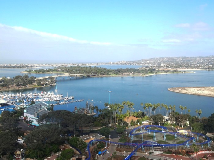 Sea World San Diego from above