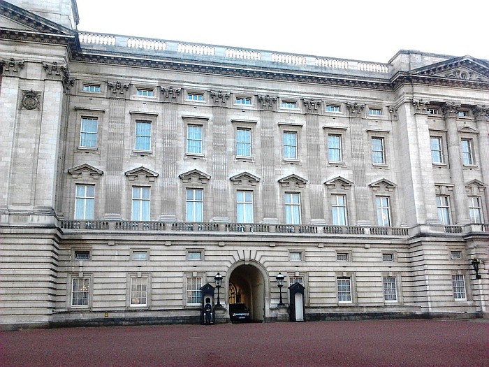 The Buckingham Palace is closed to the public most of the time