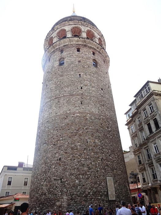 The Galata Tower offers panoramic views over Istanbul