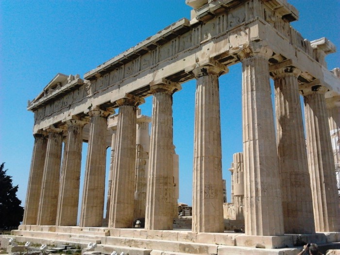 The Parthenon is the most popular part of the Acropolis