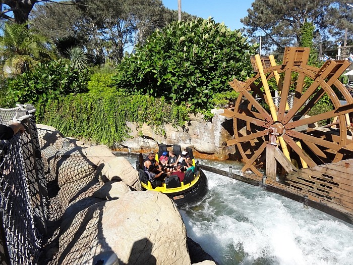 The River Rapids at Sea World San Diego