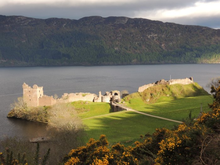 Urquart castle and Loch Ness