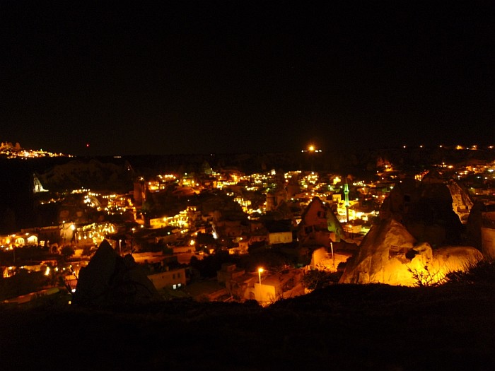 Göreme at night