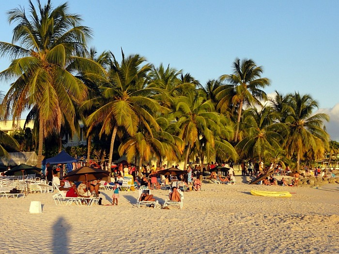 Popular Sandy beach