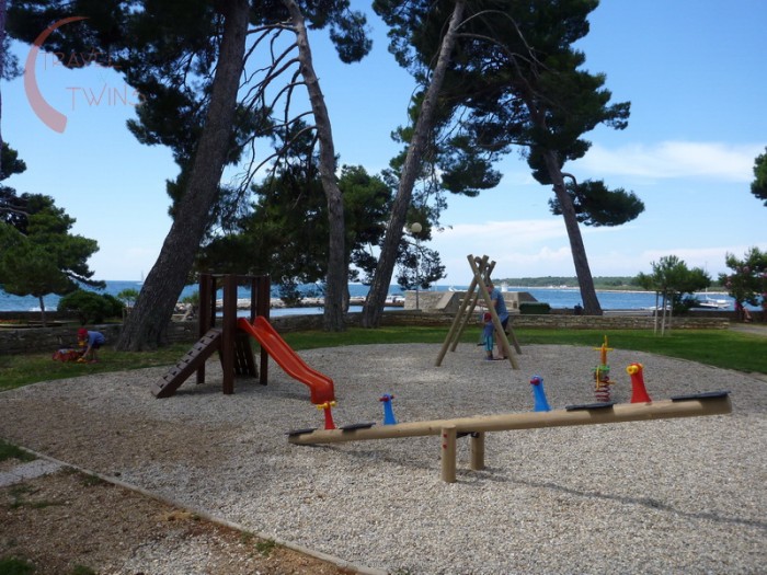 Children’s playground and Park and a lot of green areas