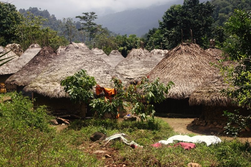 Kogi houses as we passed them by