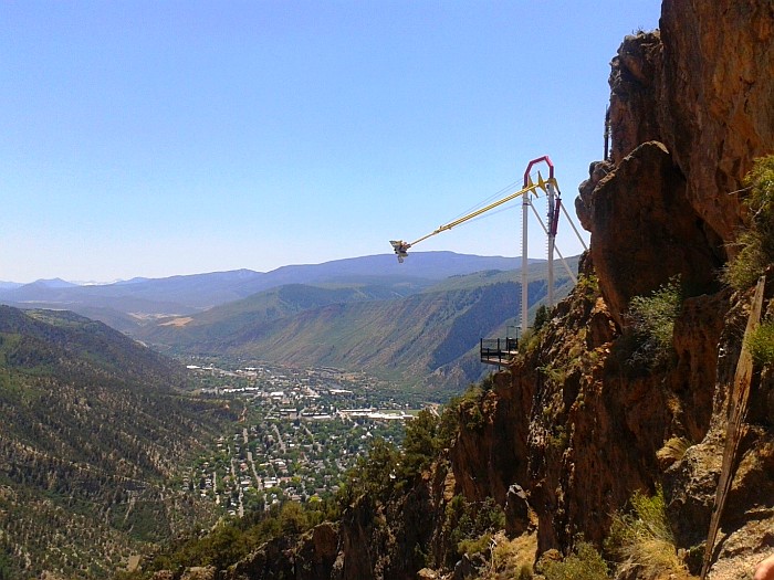 Glenwood Springs Colorado and the Giant Swing