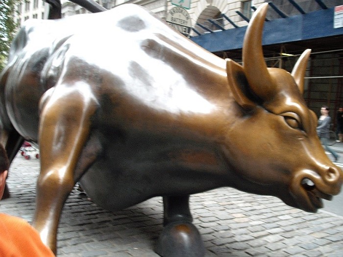 Charging Bull Statue