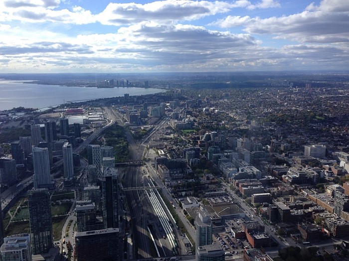 View from CN Tower