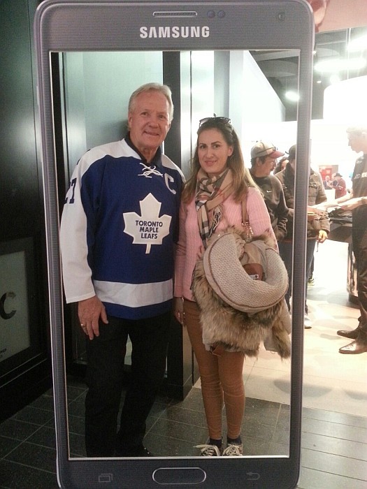 Darryl Sittler, ice hockey player and me