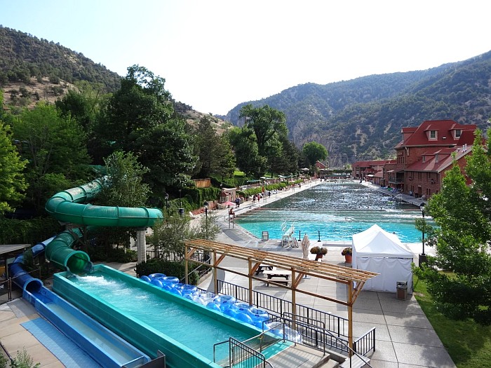 The Glenwood Hot Springs Pool is the largest in the United States