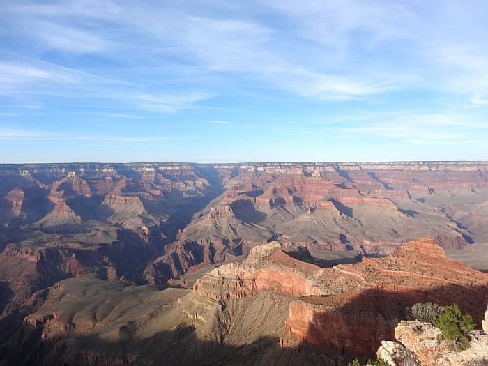 The Grand Canyon National Park is huge