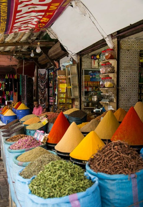 spice market Marrakesh / Photo: Nastja Cernos