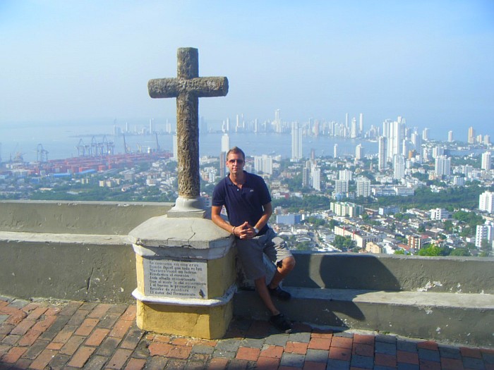 Me in Cartagena de Indias – Caribbean Coast.