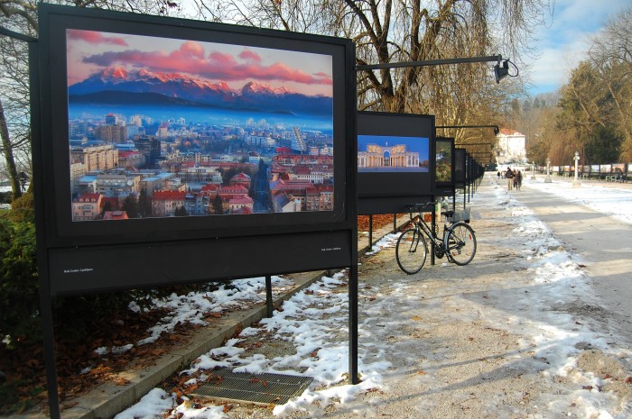 Outdoor photographic exhibition at Tivoli Park