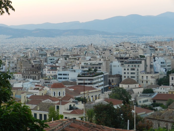 After seeing many Greek islands, seeing Athens felt like seeing a bigger Greek island :D Athens, July 2014