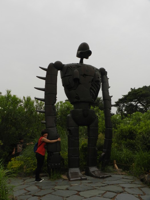 Kyoshin-Hei of Castle in Sky ( Hayao Miyazaki movie) at Ghibli Museum in Mitaka, Tokyo