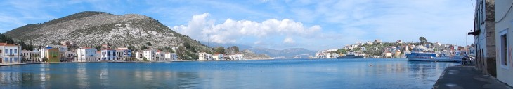 panorama of the port