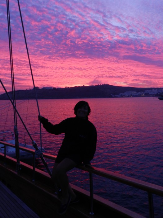 Sometimes the sky surprises us like that. Bodrum, Turkey October 2013