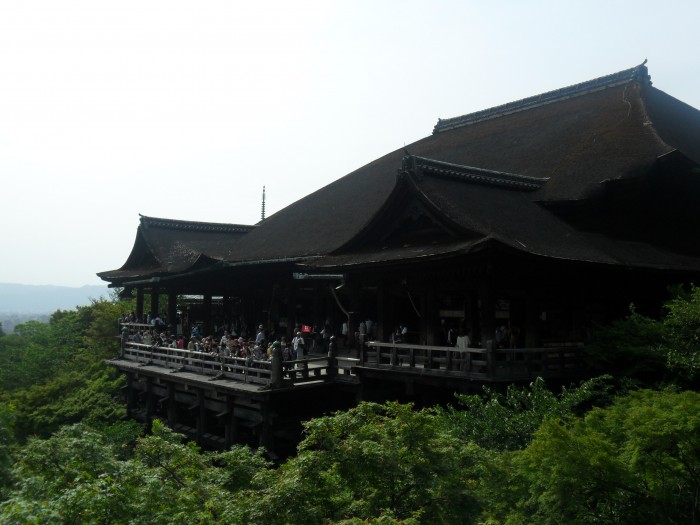 Kiyomizu-dera. Kiyomizu Temple at Kyoto.