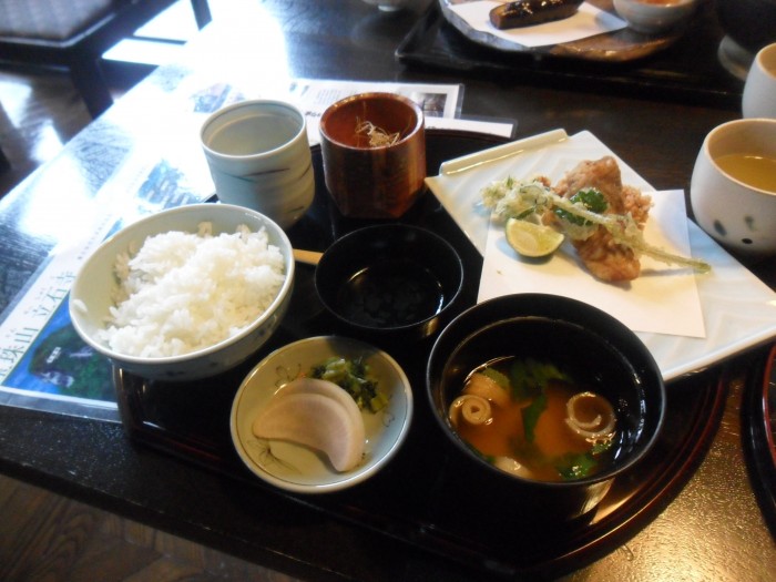 a Lunch Set from the day trip to Niigata Prefecture.