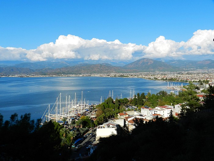 View of Fethiye from Karagözler
