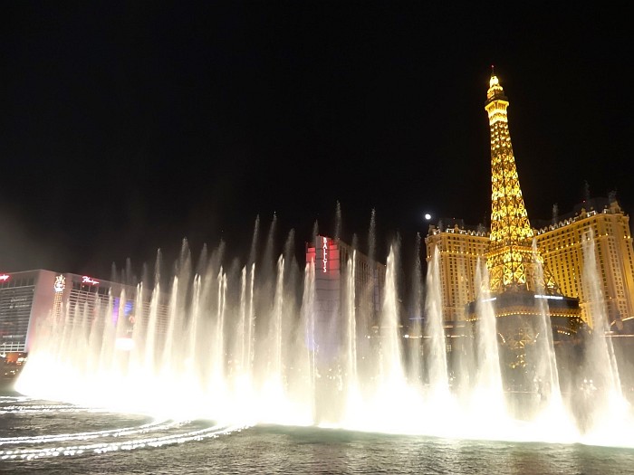 The famous Bellagio fountain