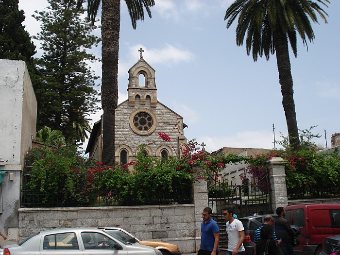 despite the fact that is Muslim country they respect others. So here is a Catholic church.