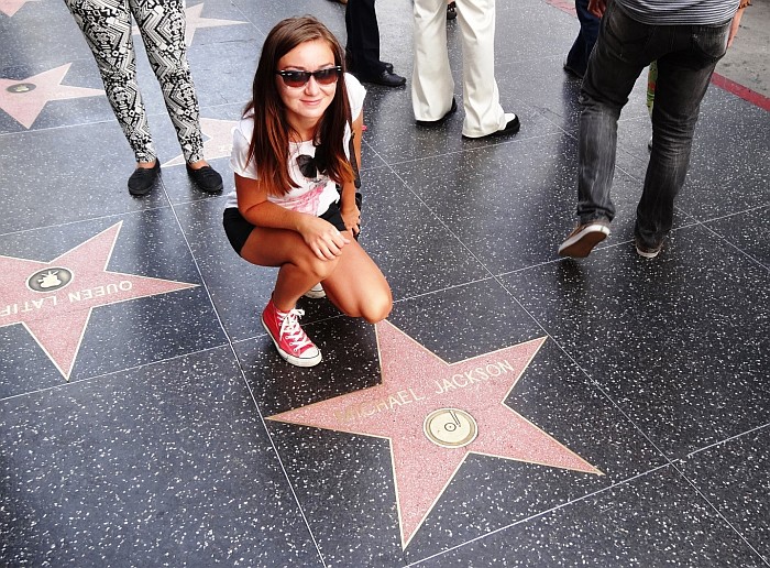 Fun things to do in Los Angeles - Searching for stars on the Walk of Fame