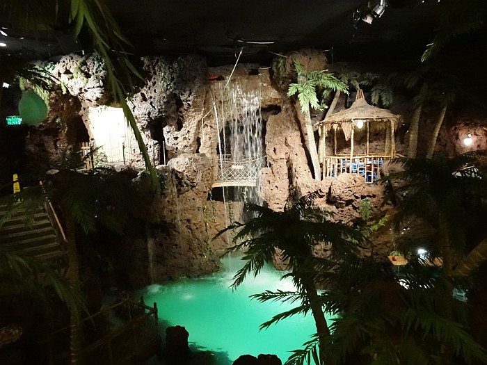 Fun Things to Do in Denver - How about water jumping in a Mexican restaurant?