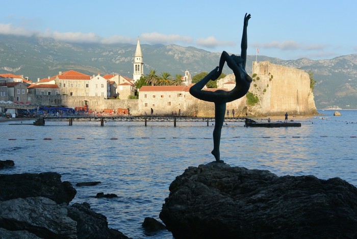 Montenegro - the old city part of Budva